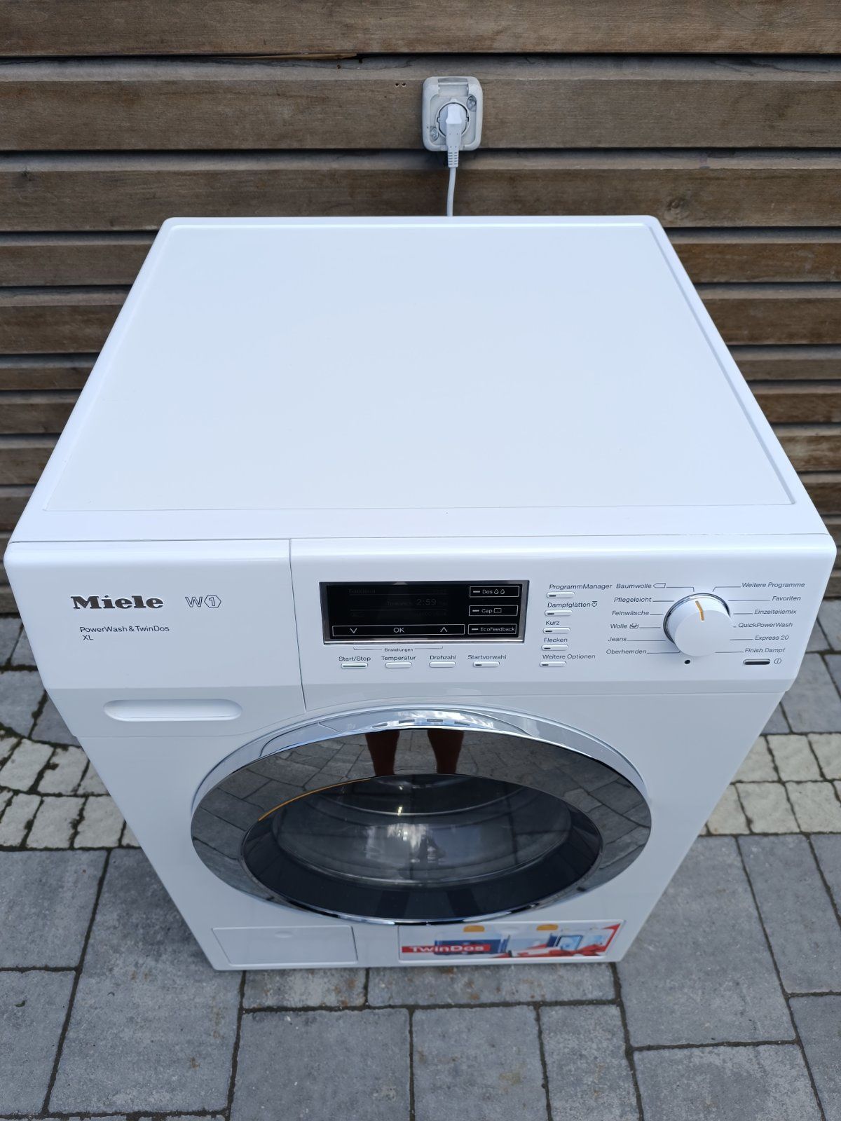 Крута пральна машина Miele WKR770 WPS/TWIN DOS/ПАР/9кг/PowerWash