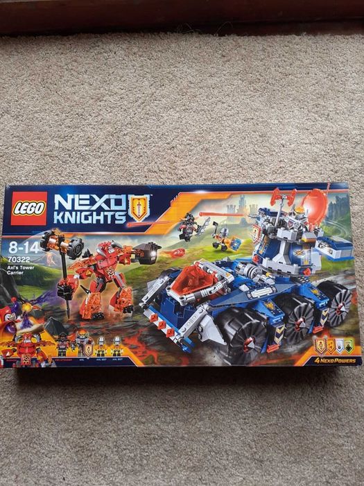 Nowe LEGO Nexo Knights 70322 - Pojazd Axla