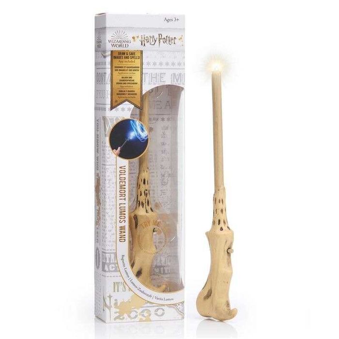 Różdżka Magiczna HARRY POTTER Lumos Wands VOLDEMORT 18CM Nowa Poznań