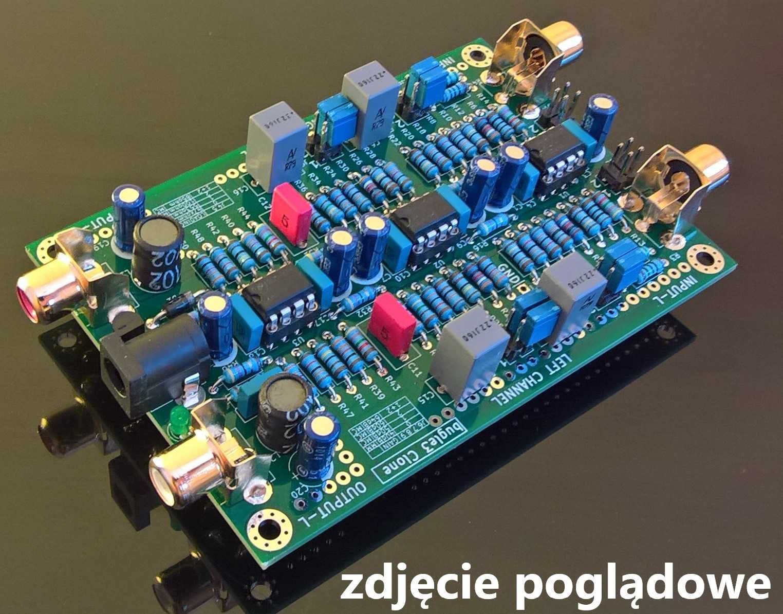 Płytka pcb - przedwzmacniacz RIAA Bugle3 klon