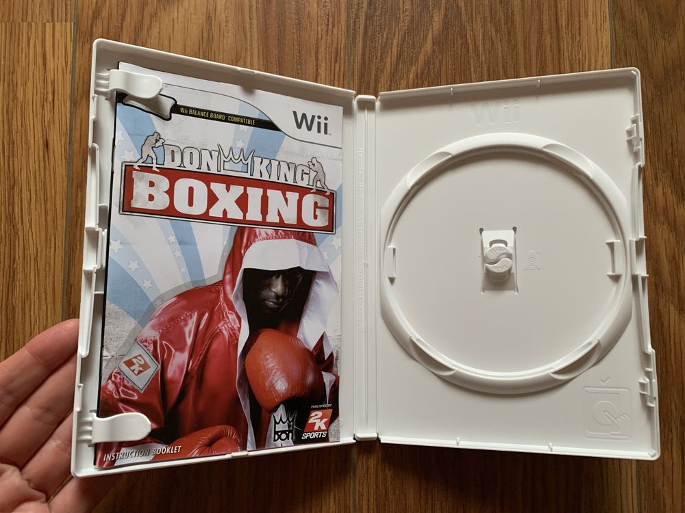 Wii - Don King - Boxing - Só Caixa e Manual