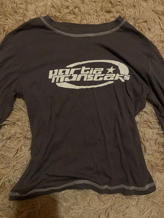 топ с длинным рукавом y2k