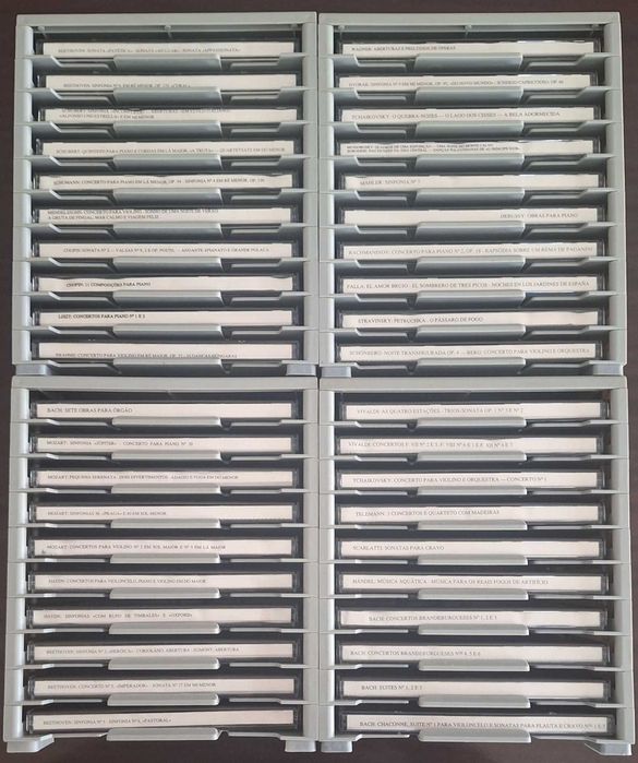 Música clássica grandes compositores (coleção de 40 DVDs)