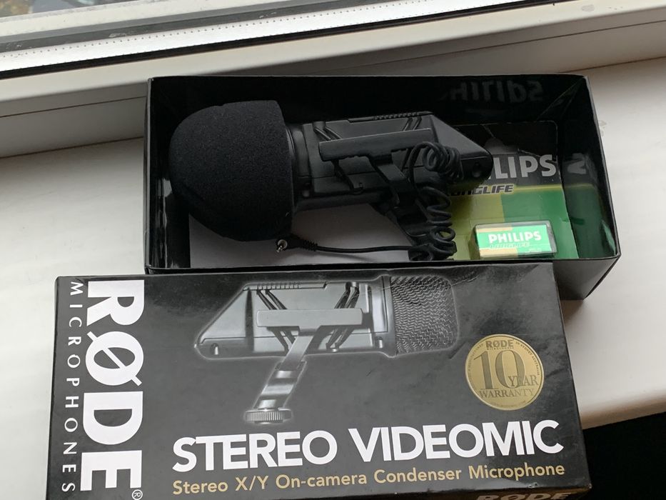 Rode svm (stereo) накамерний мікрофон, вбо для стрімів