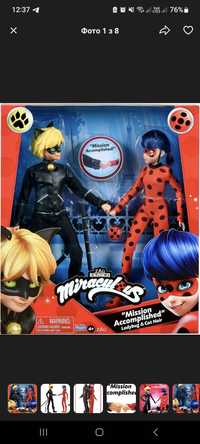 Набір ляльок Miraculous Леді Баг і Суперкіт оригінал