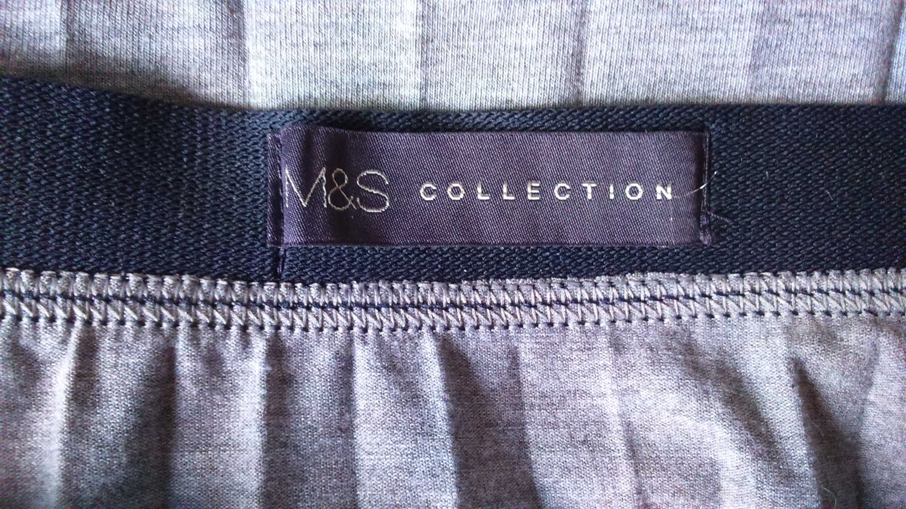 Спідниця  плісе сіра  M&S     р.  L