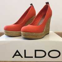 Продам | Aldo | туфли на танкетке | текстиль | отличное | 38 | 24,5 см