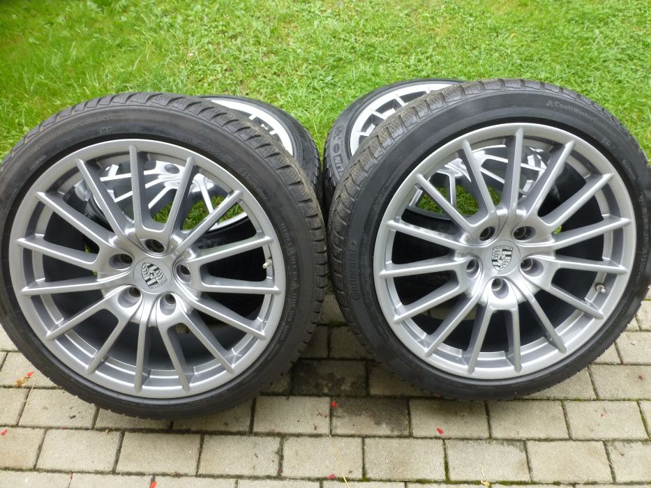 Koła ZIMOWE PORSCHE PANAMERA TURBO 20cali Jak Nowe!! Michelin continen