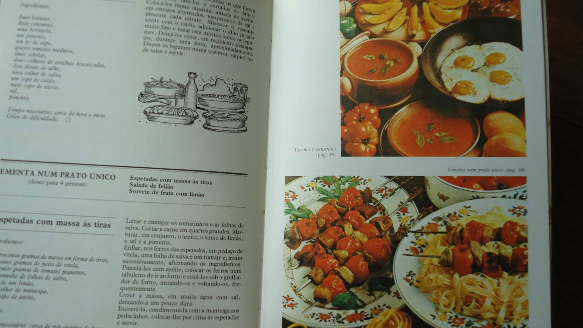 3 livros de culinária: Os Trunfos da Boa Cozinha