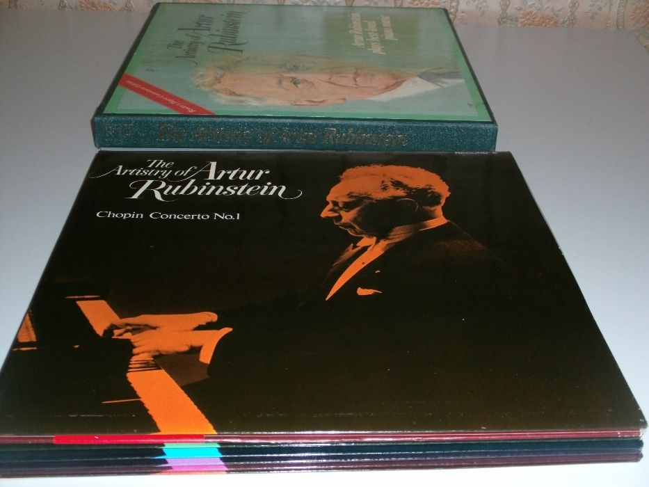 Vendo colecção de discos de vinil 7 Artur Rubinstein