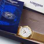 LONGINES Francillon AUTOMATIC zegarek męski XL VINTAGE lite ZŁOTO 18K