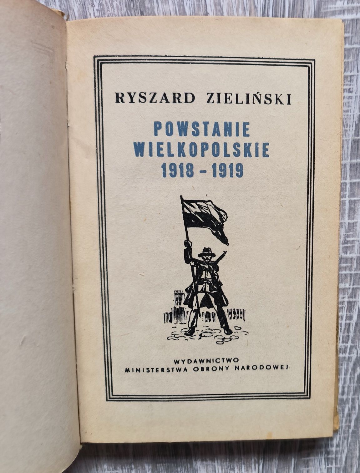 Powstanie wielkopolskie Ryszard Zieliński