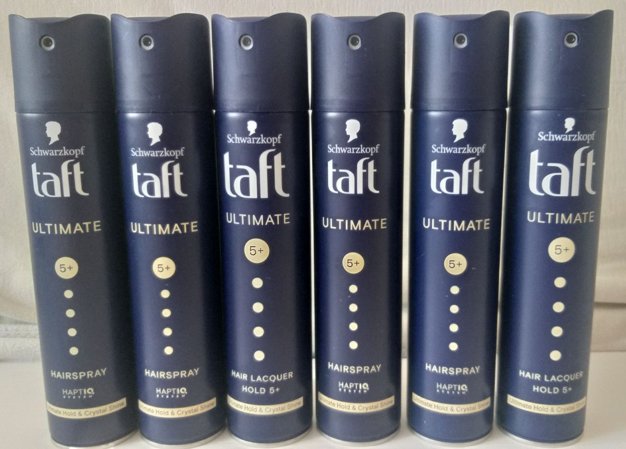 Новые средства для укладки волос Taft.