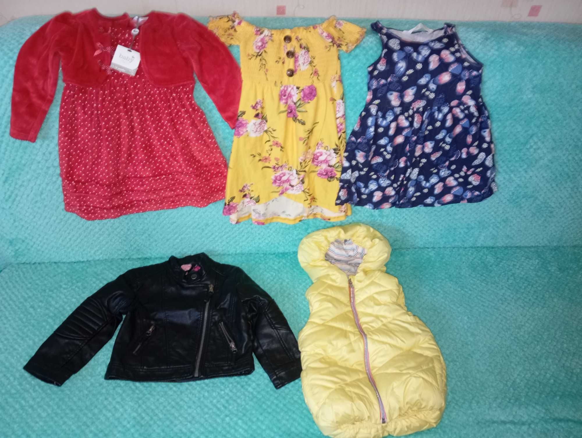 Paka, zestaw ubrań dla dziewczynki 1-2 lata 86,92