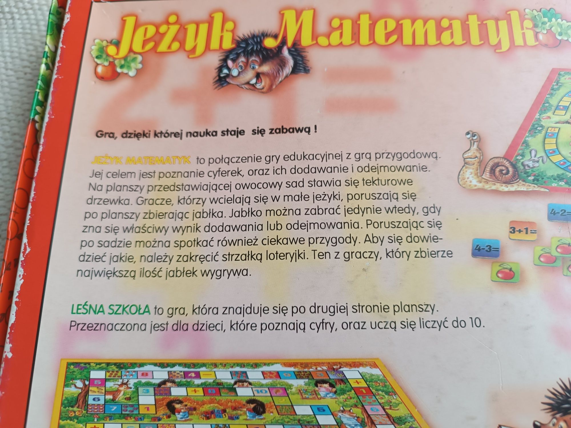 Gra "Jeżyk Matematyk"