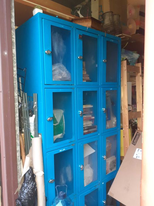 Dowóz Metalowa Szafa Warsztatowa Pracownicza Organizer BHP Regał