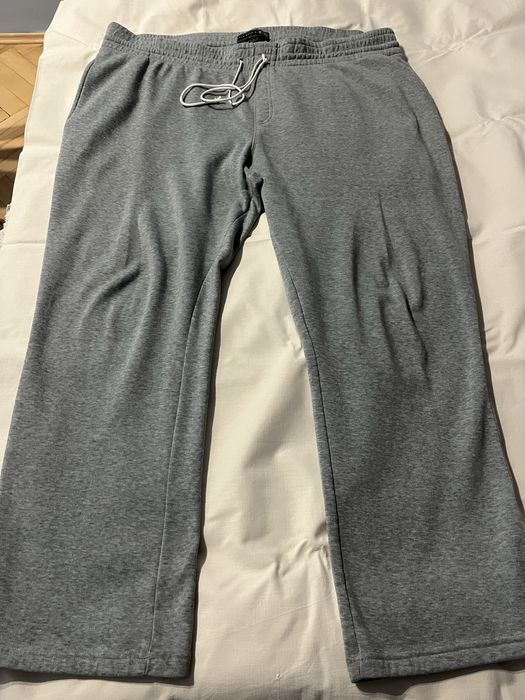 F&F spodnie dresowe męskie duże proste 3XXL