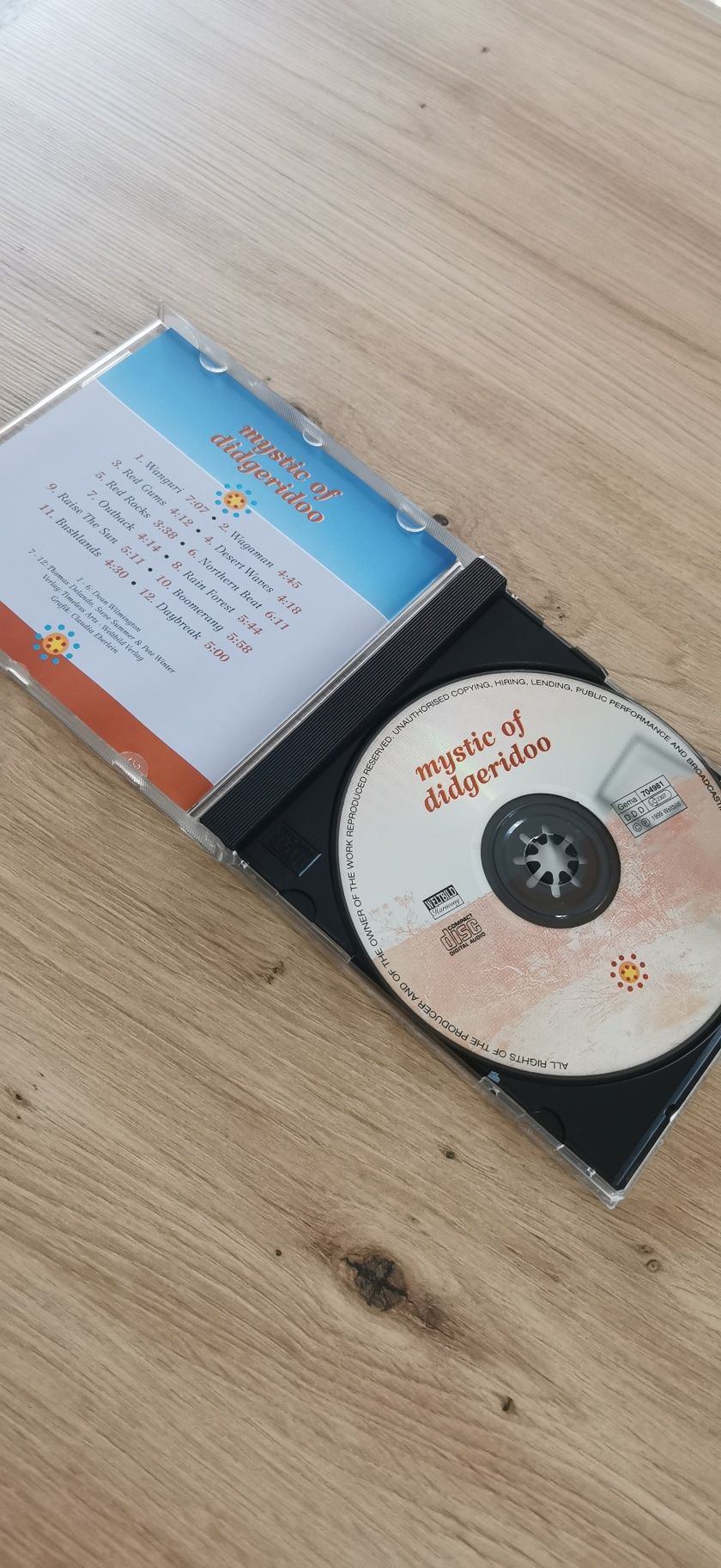 Mystic of didgeridoo CD