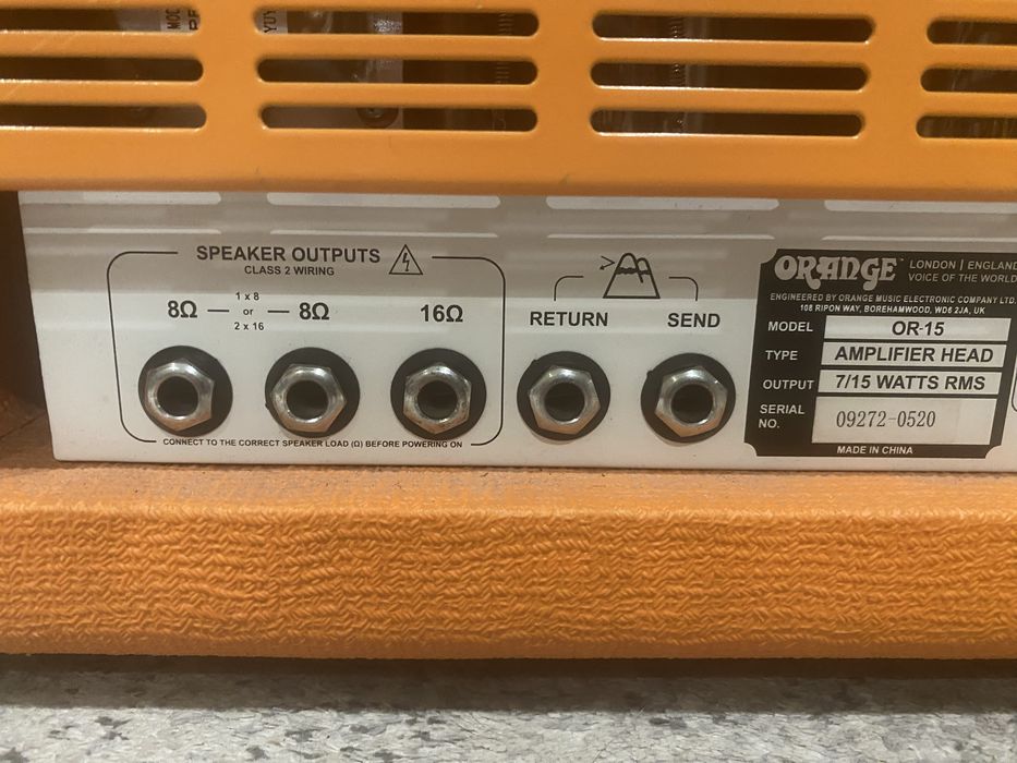 Orange OR15 Wzmacniacz Gitarowy Lampowy Head