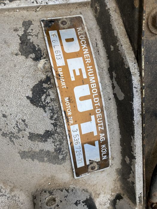 Silnik Deutz magirus V6 Diesel