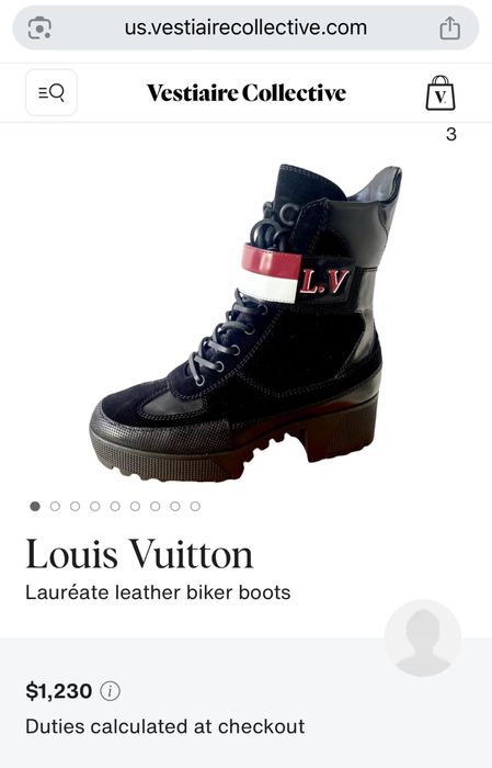 Оригинал черевики Louis Vuitton ботинки