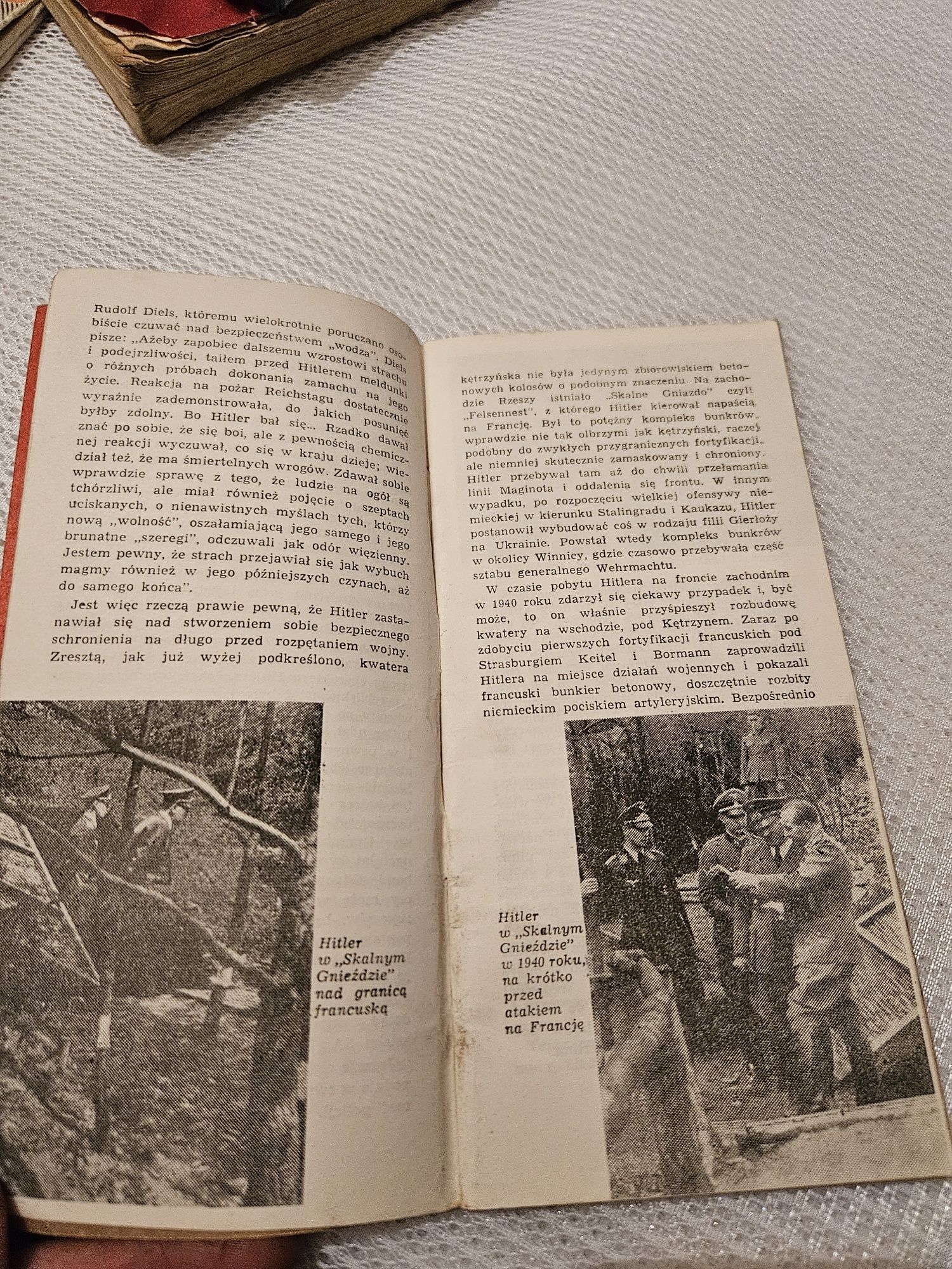 Wilczy Szaniec książka przewodnik prl