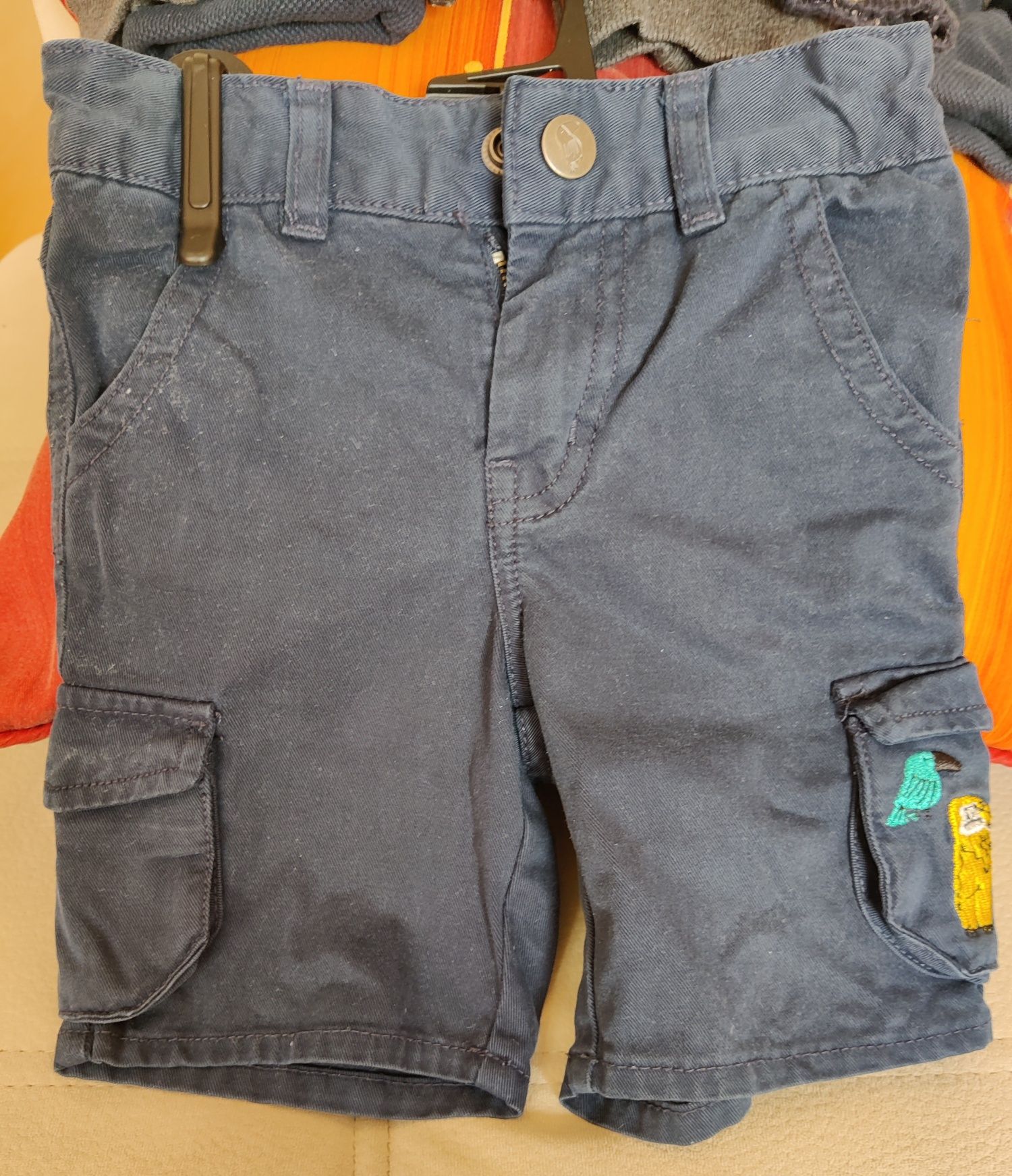 Calções azuis escuros, Du Pareil au Même, 3 anos, 98 cm