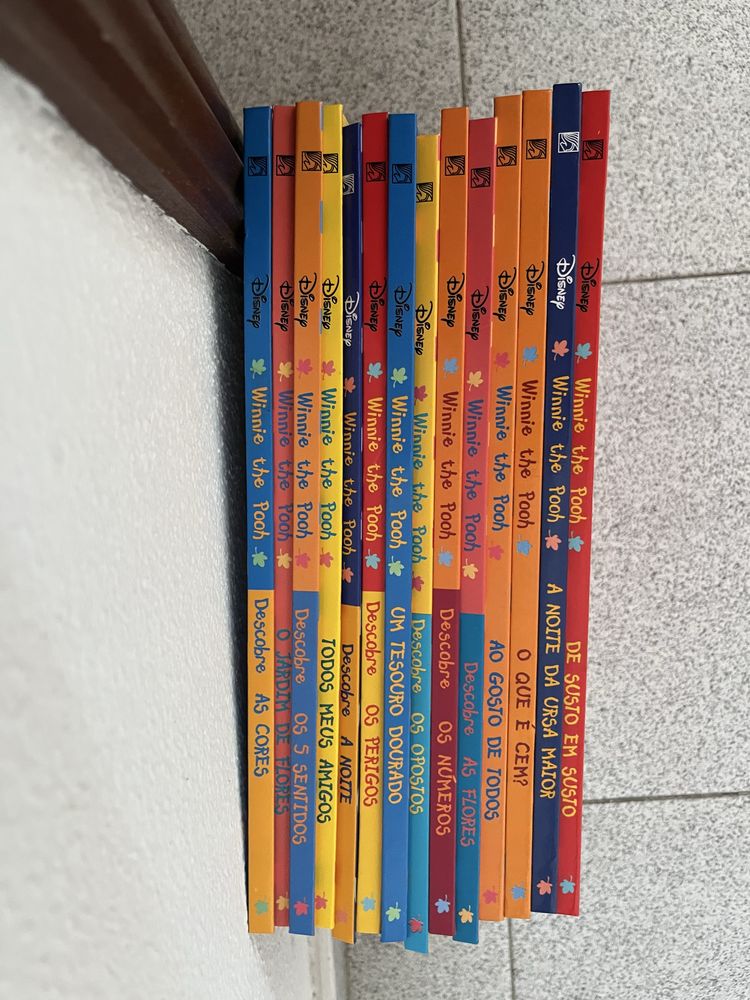 14 Livros da coleção Winnie the pooh