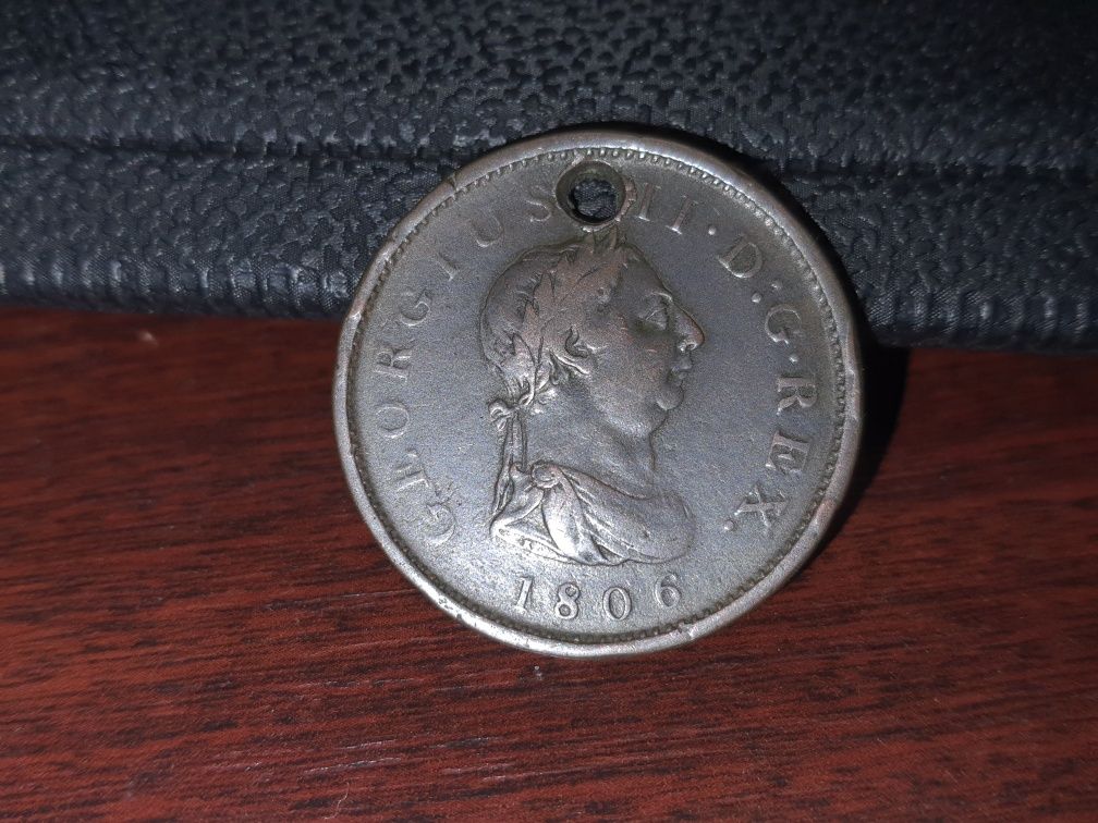 Великобритания 1 пенни 1806 года.
