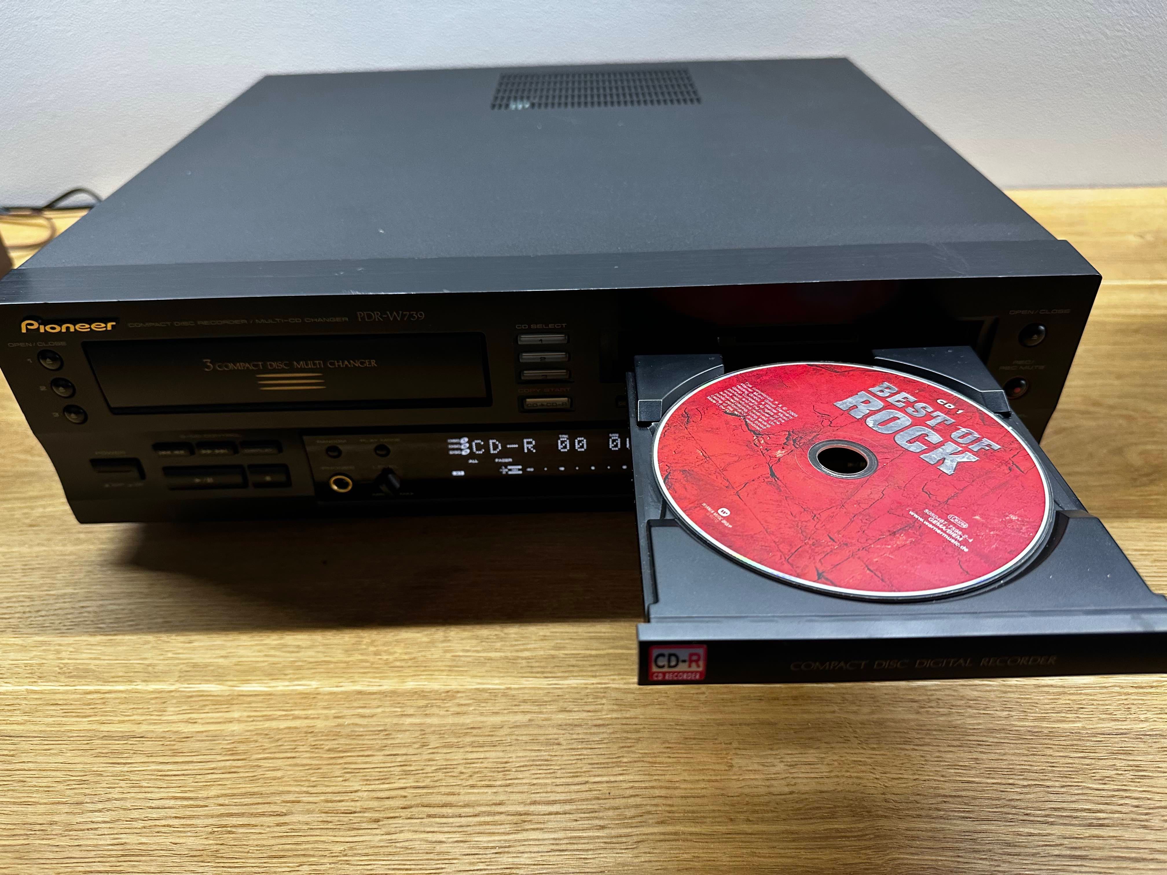 Pioneer PRD-W739 Odtwarzacz CD Nagrywarka Wysoki Model