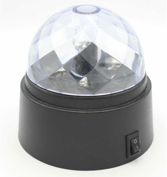 Lampka led disco na baterię