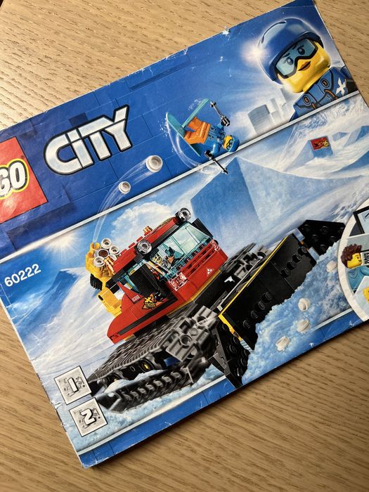 Оригінальне Lego Снігоприбиральна машина, без упаковки з інструкцією.