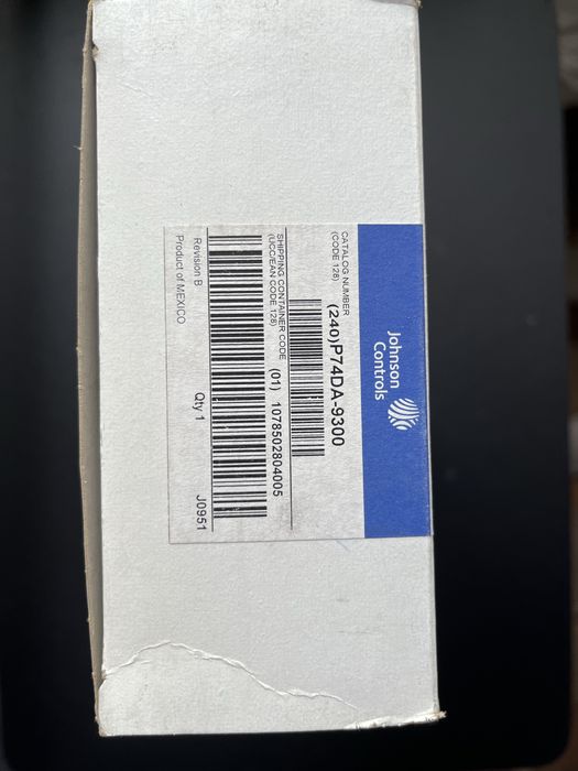 Реле диференціального тиску Johnson’s control P74