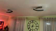 Lampy sufitowe 3 sztuki