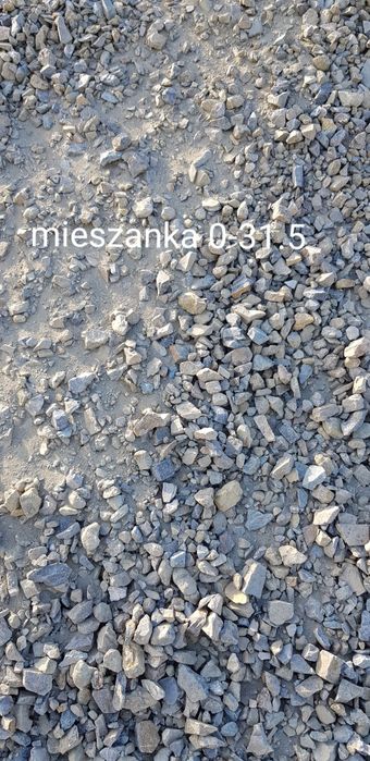 Wszystkiego rodzaju kruszywa z transportem do 27 ton