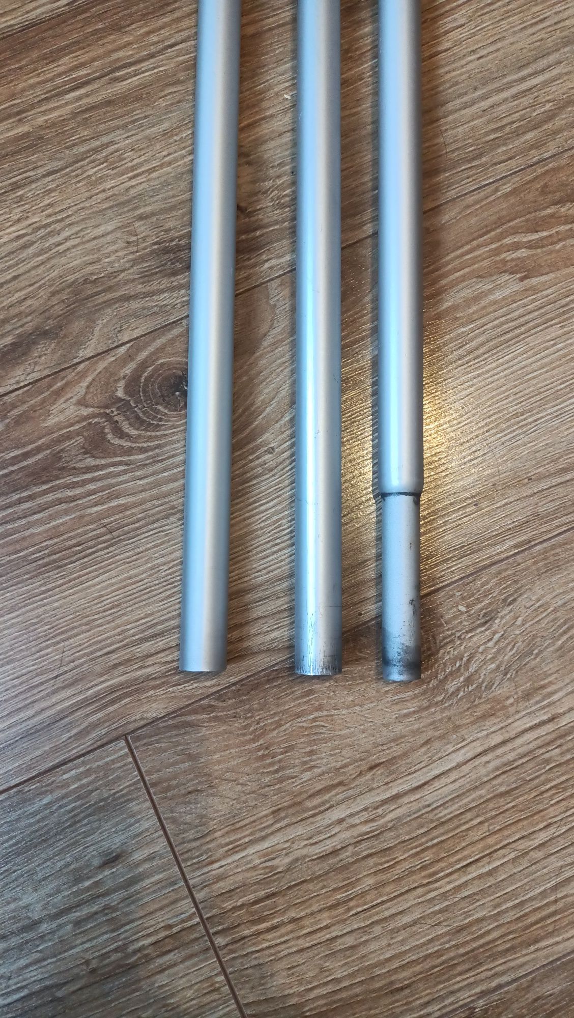 Aluminiowe rurki.