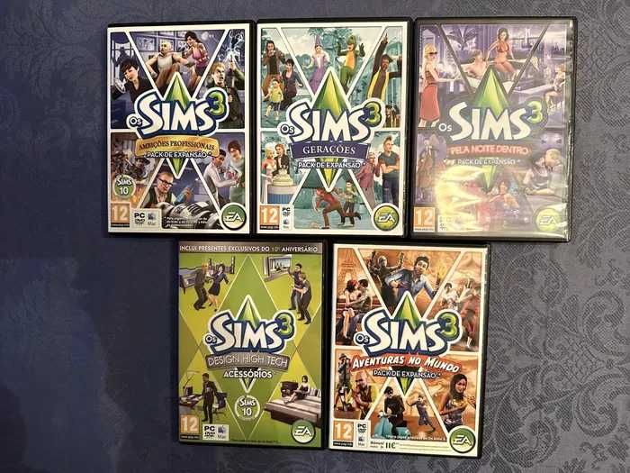 Jogos The Sims 3 - Aventuras, Profissōes, Pela Noite Dentro, Geraçōes