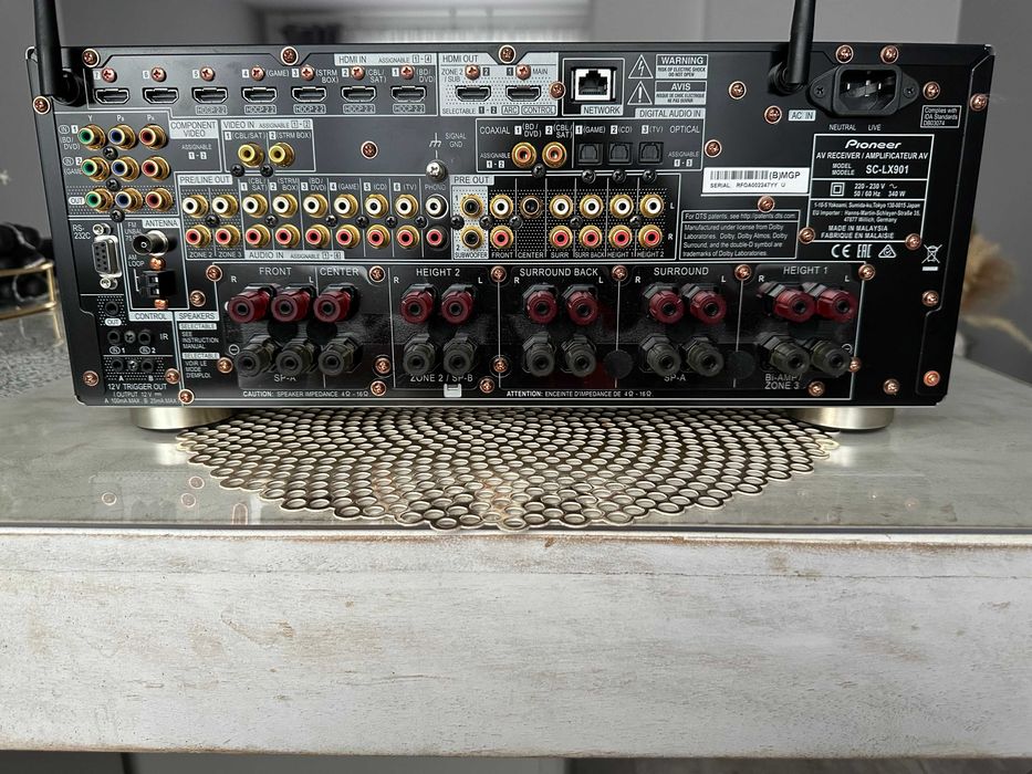 Pioneer SC-LX901!! Potęga Mocy!! F. Zakupu! Perfekcyjny Stan!!