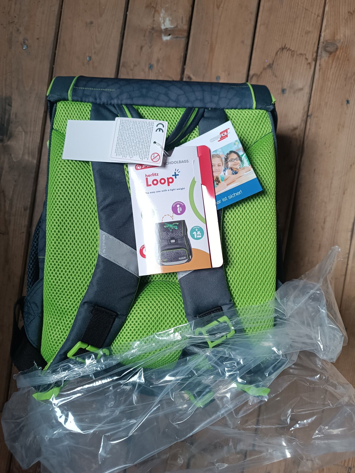 Tornister szkolny loop plus Herlitz dla chłopca