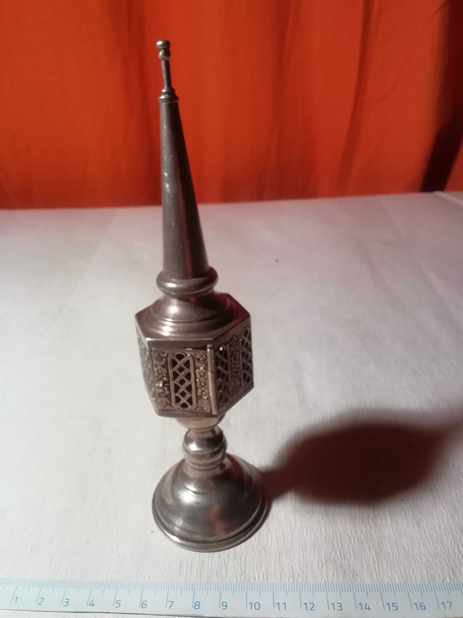 Balsaminka żydowska srebrna ręcznie wykonana