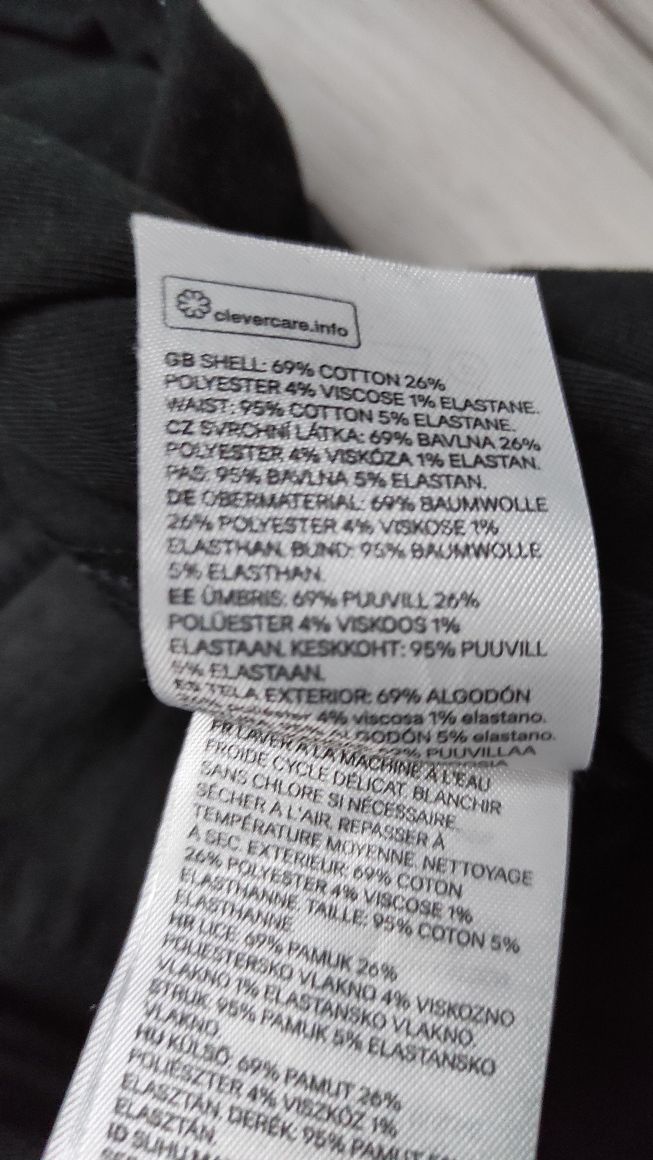 Spodnie ciążowe firmy H&M rozmiar XS