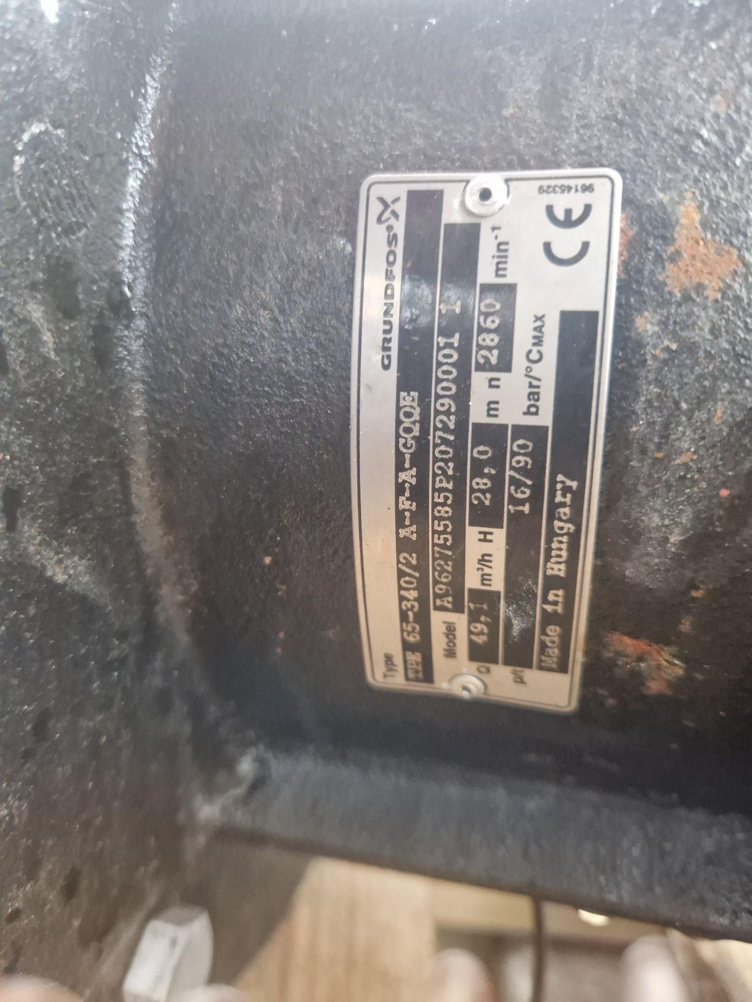 Pompa grundfos 5.5 kw z falownikiem 49m3 typ MGE132SC2-FF265-D1