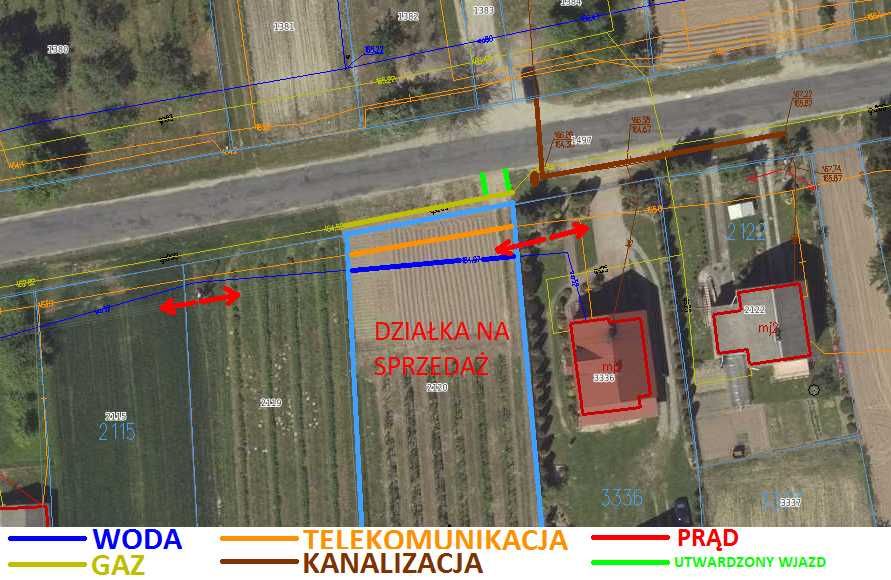 DZIAŁKA BUDOWLANA 0,68 ha Karczmiska Pierwsze