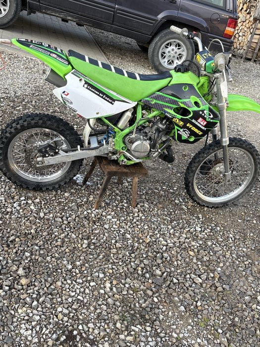 Kawasaki KX80 pirelli