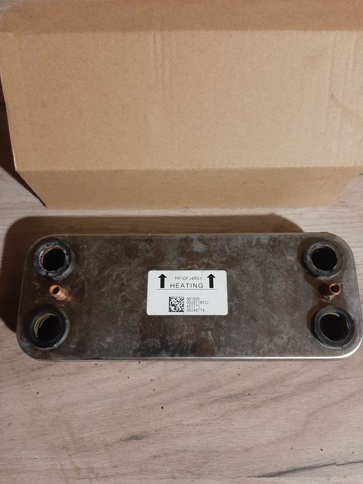 Продам оригінальний вторинний теплообмінник газового котла Demirdöküm