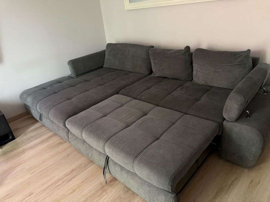 Kanapa z funkcja spania i pojemnikiem na posciel  160x220