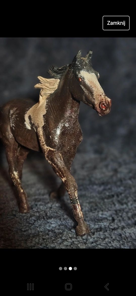 Schleich collecta custom konie koń