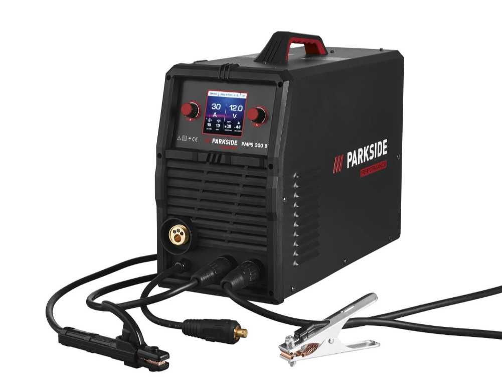 PARKSIDE PERFORMANCE Spawarka impulsowa MIG PMPS 200 B1 200 A NOWA