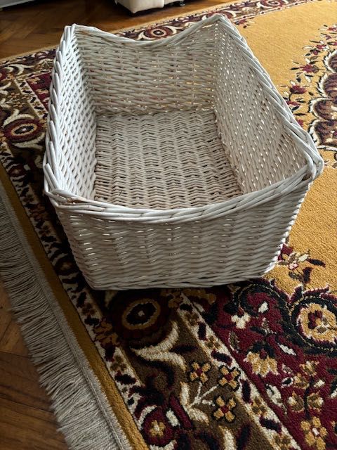 Kosz wiklinowy,duży