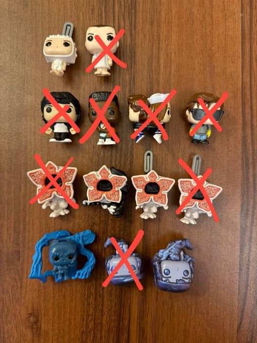 Фігурки Kinder Joy Stranger Things Дивні Дива